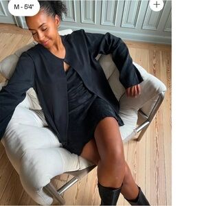 Djerf Avenue Dream Black Cardigan